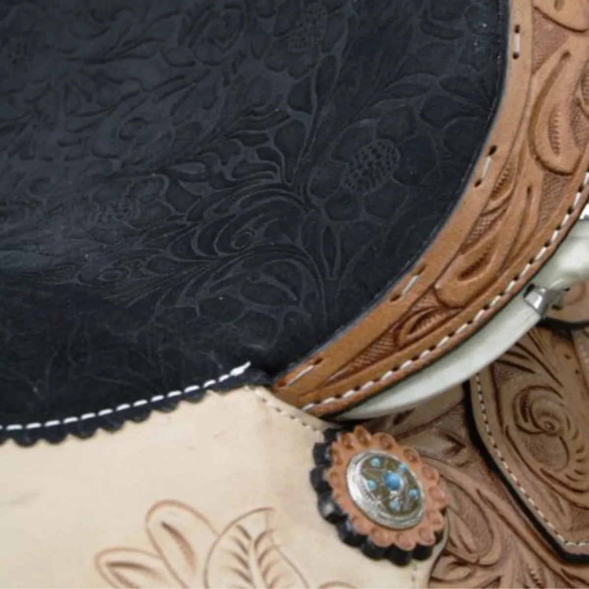 14" - 16" DOUBLE T WESTERN BARREL SADDLE