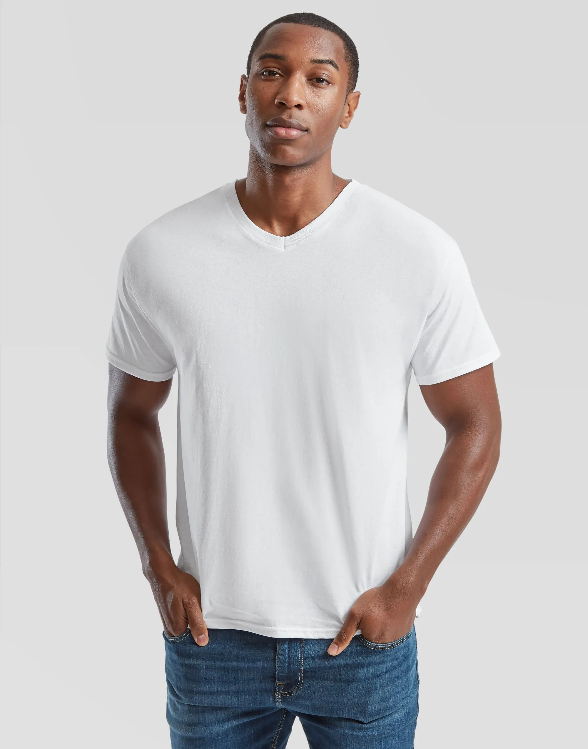 61426 FOTL Mens Original V Neck T