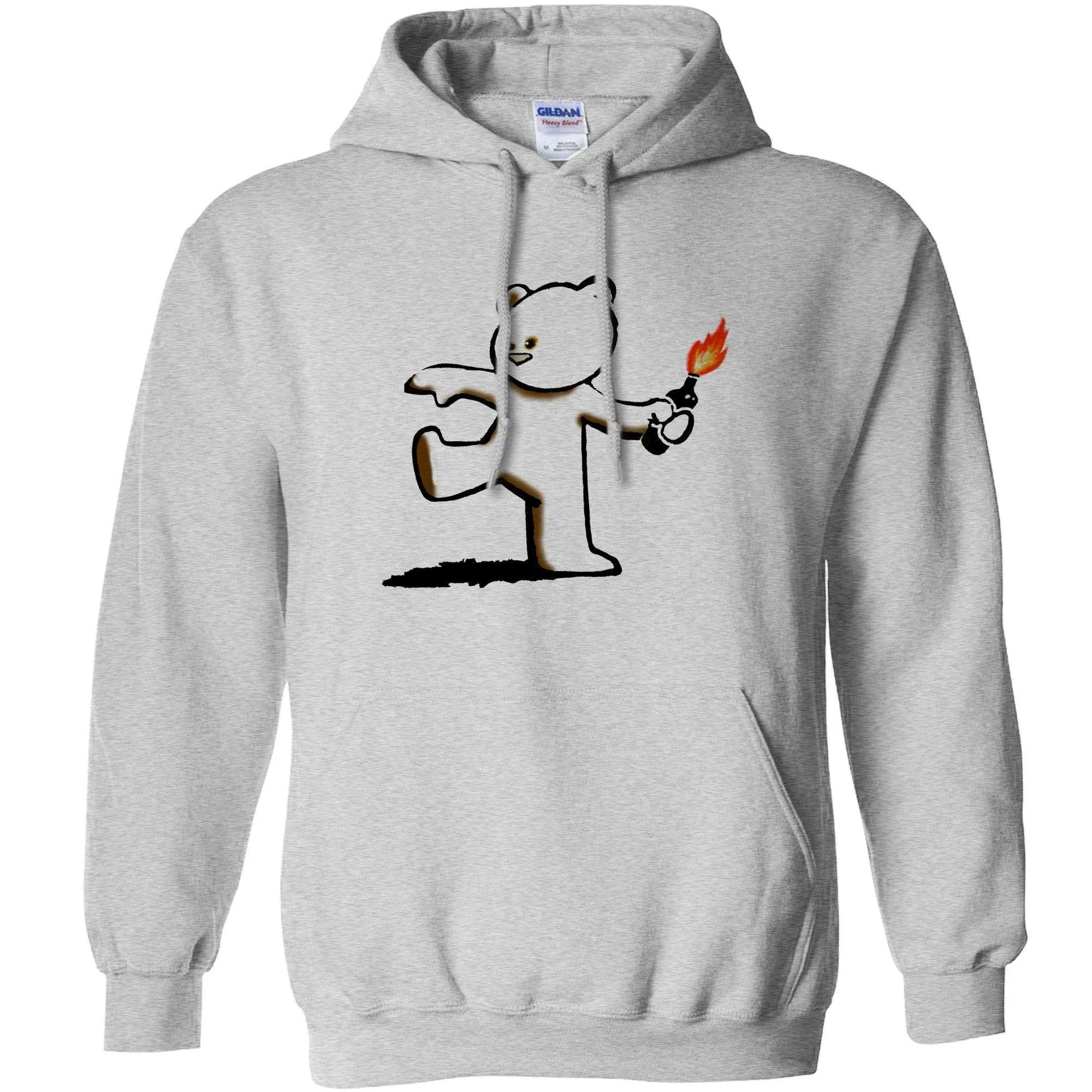 Banksy Teddy Hoodie