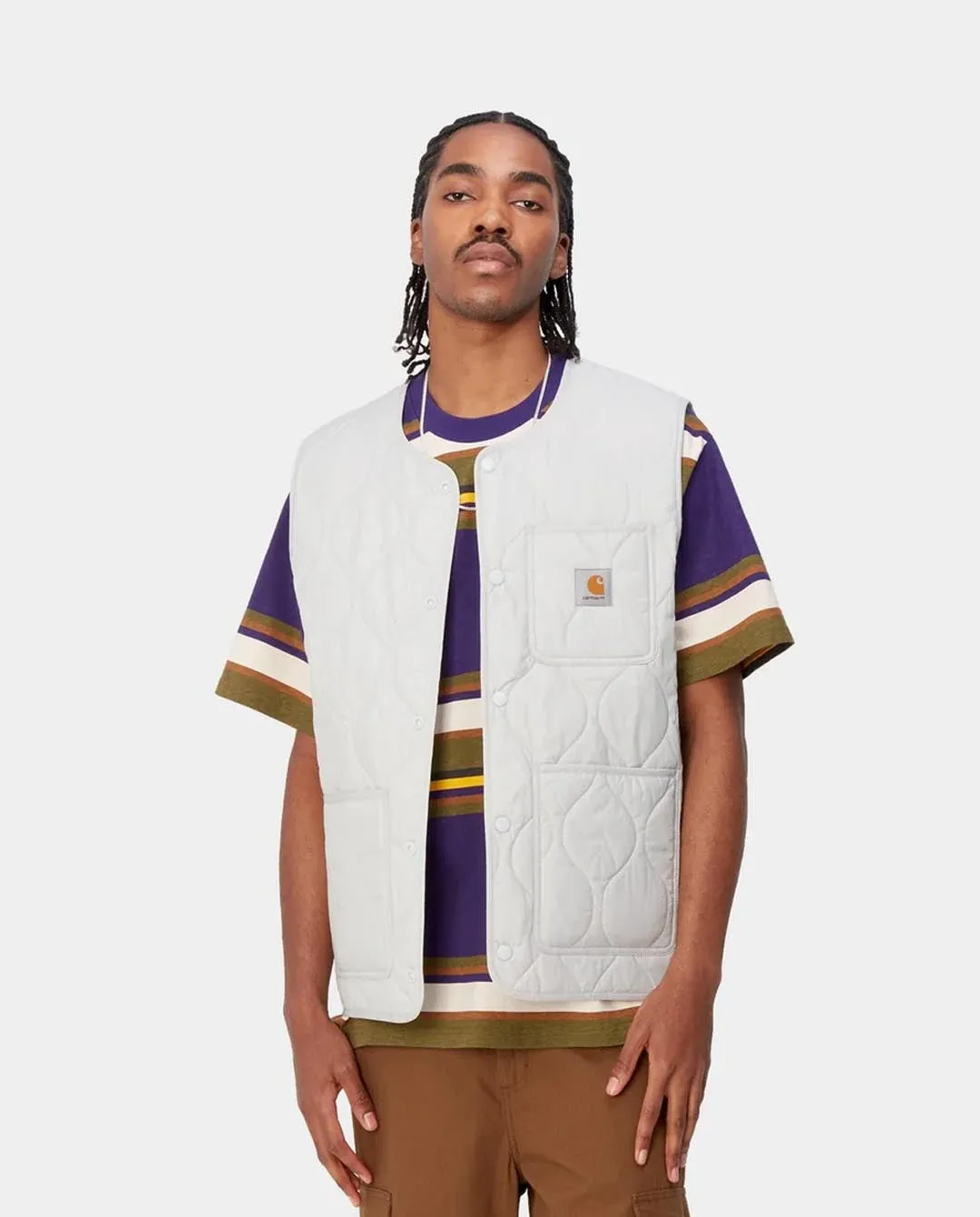 Carhartt WIP - Skyton Vest - Sonic Silver