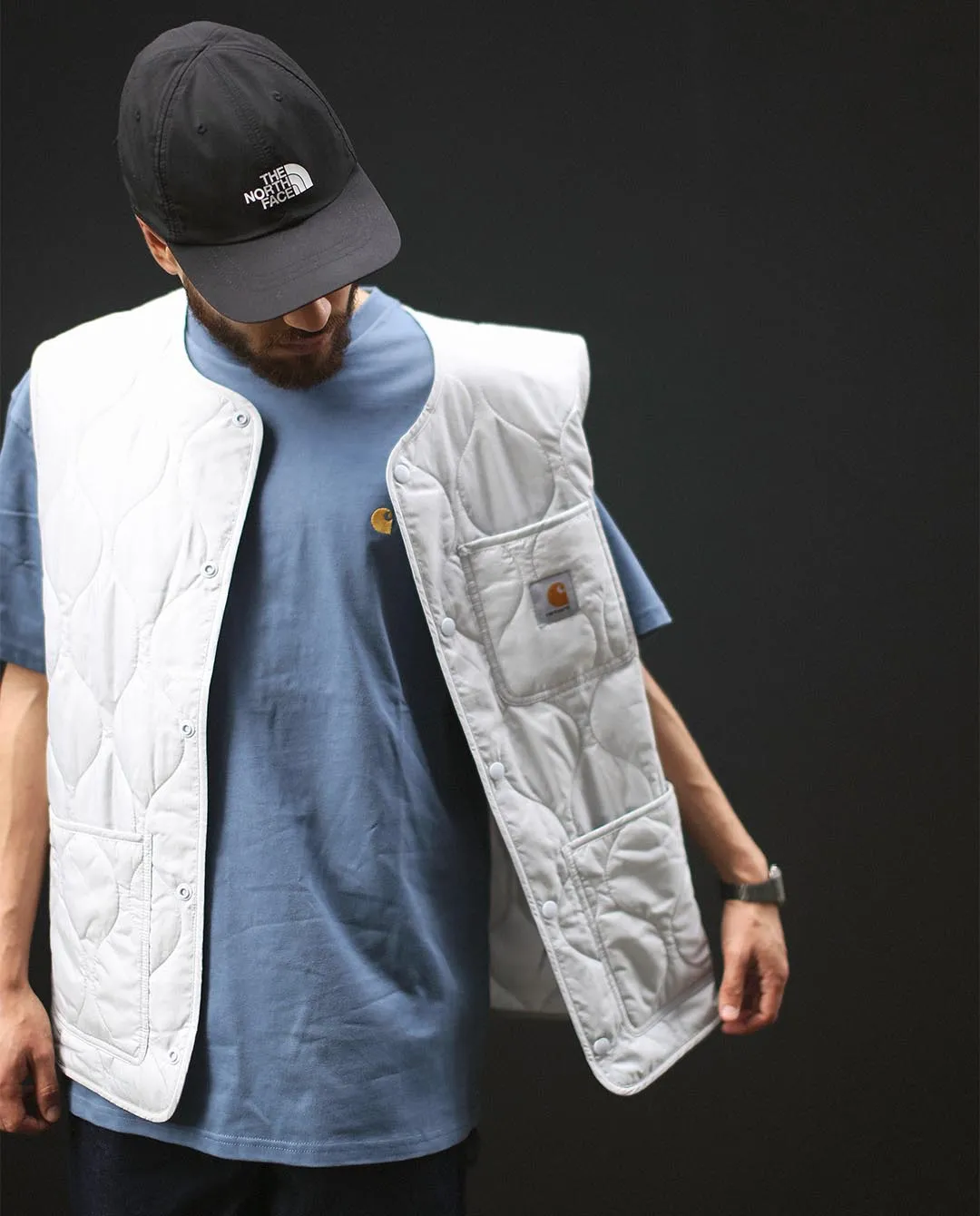 Carhartt WIP - Skyton Vest - Sonic Silver