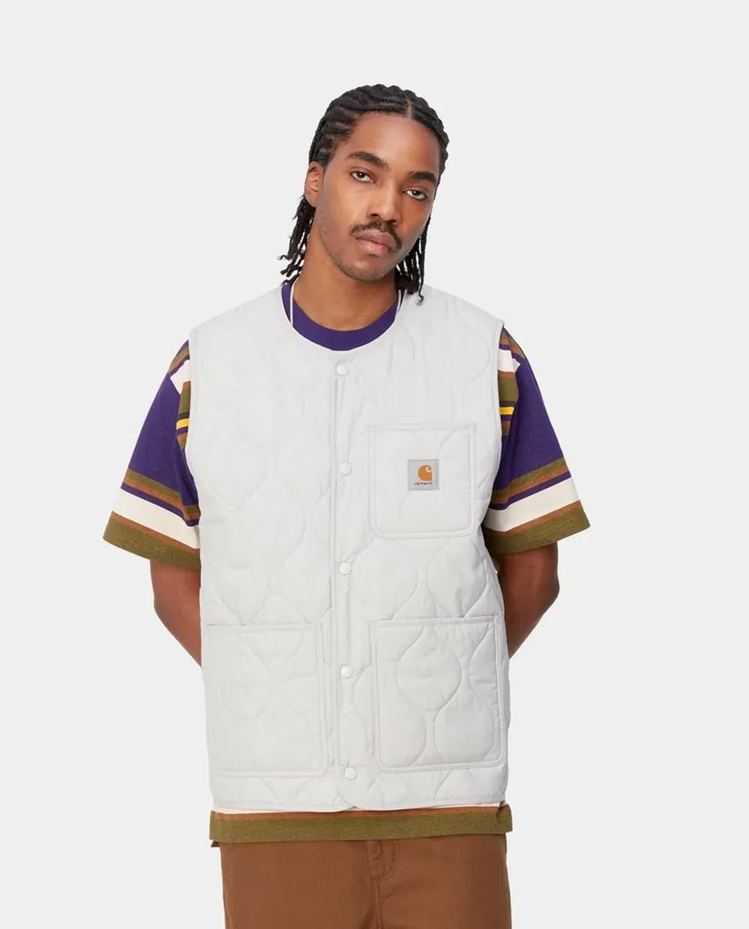Carhartt WIP - Skyton Vest - Sonic Silver