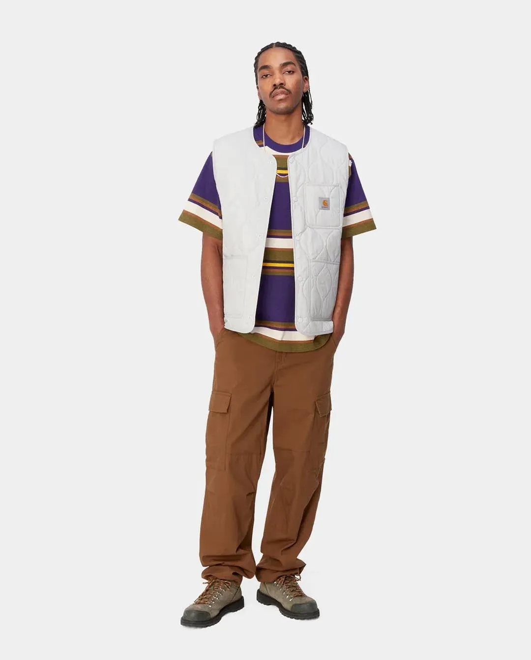 Carhartt WIP - Skyton Vest - Sonic Silver