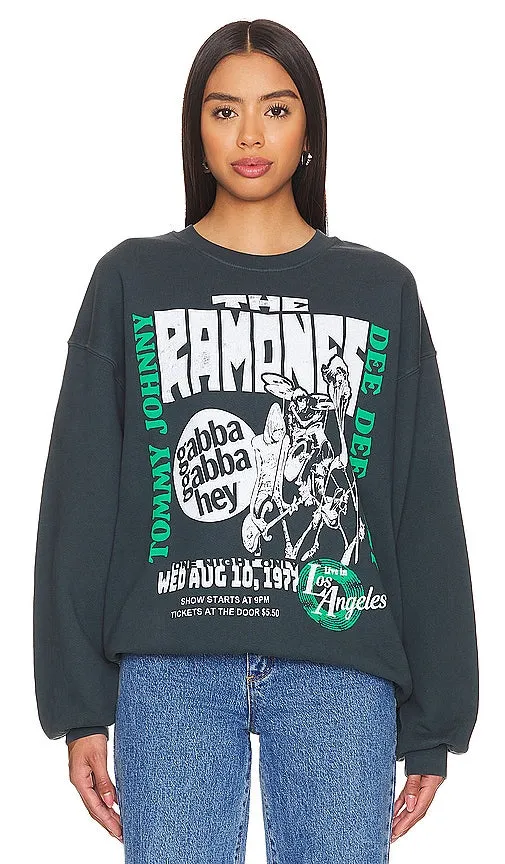 DAYDREAMER Ramones Gabba Gabba Hey Crew in Black