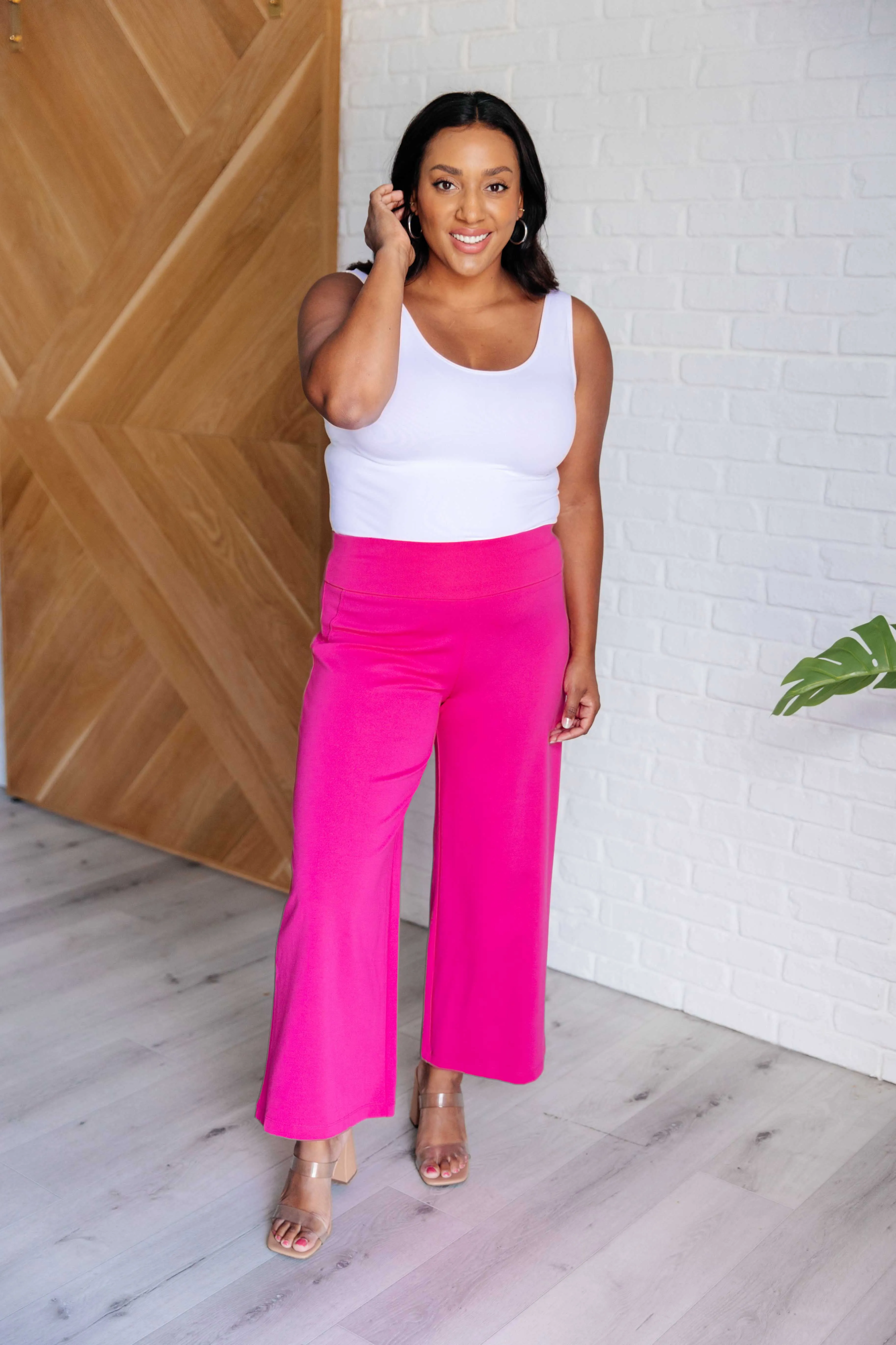 Deliberate Pants in Hot Pink