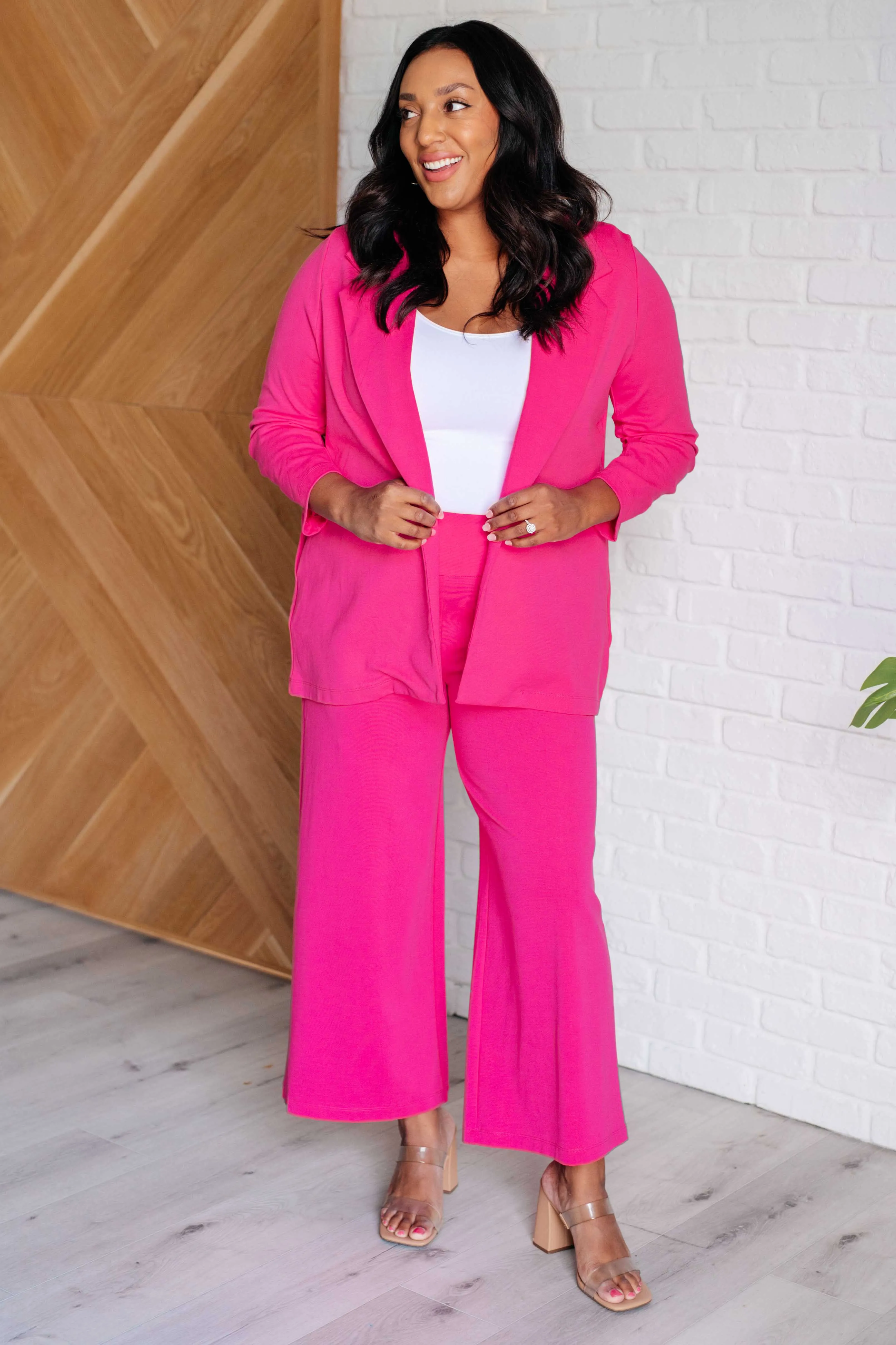 Deliberate Pants in Hot Pink