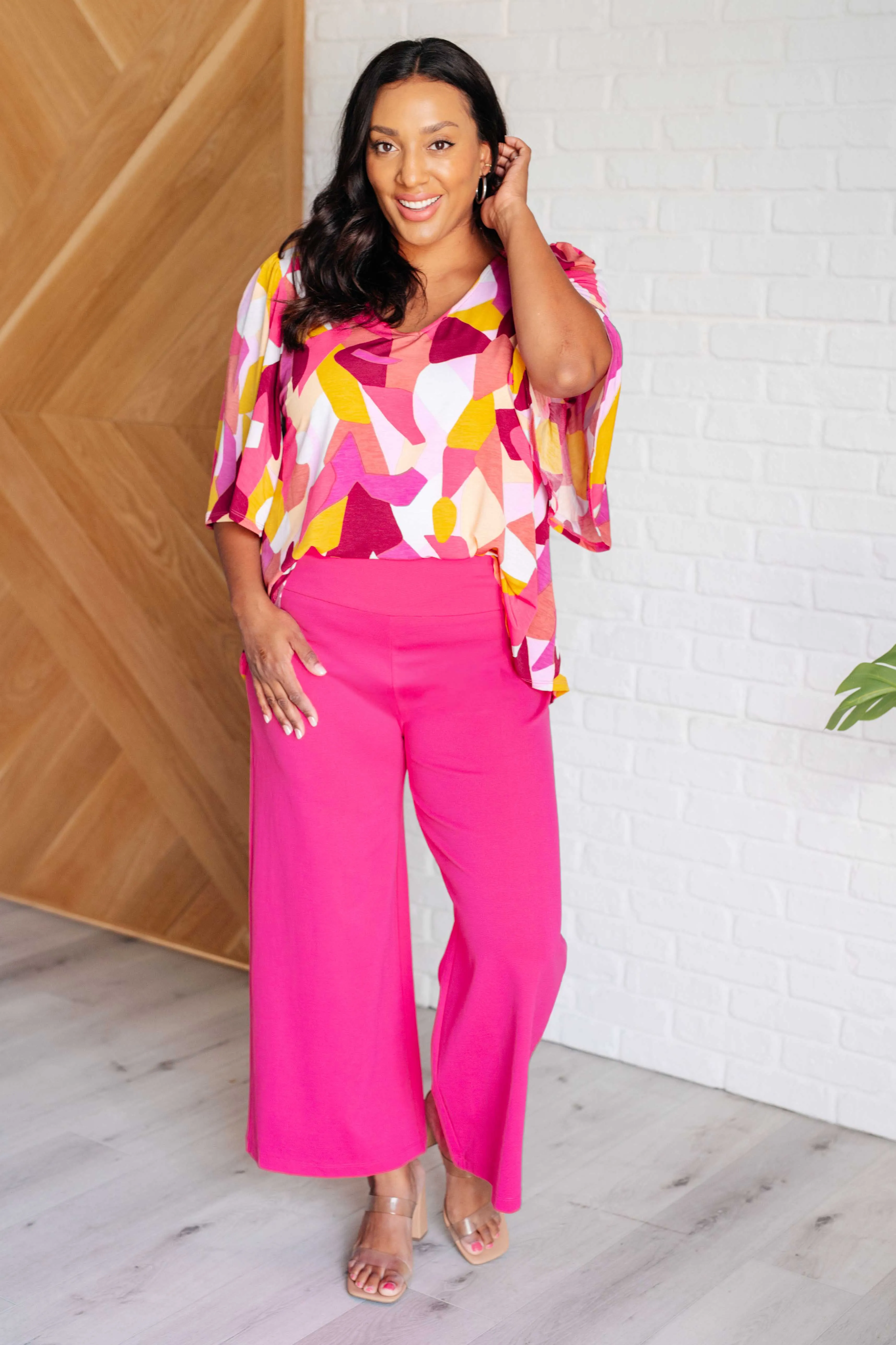 Deliberate Pants in Hot Pink