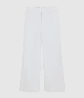 Frank and Eileen Wexford Trouser in White