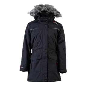 Gitte Girl Melange Parka W-PRO 10000 Grey