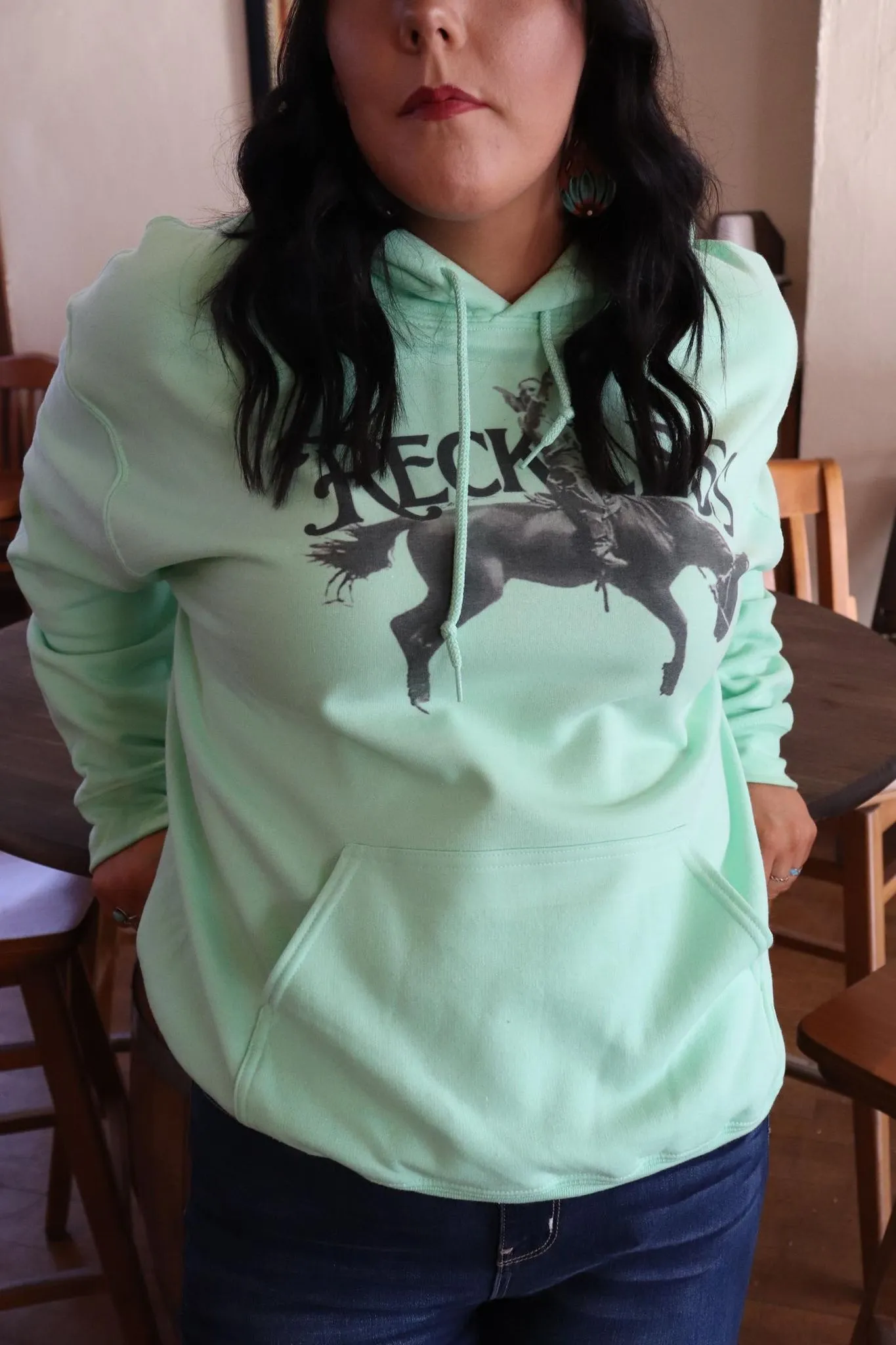 KarlyxACD Reckless Mint Hoodie