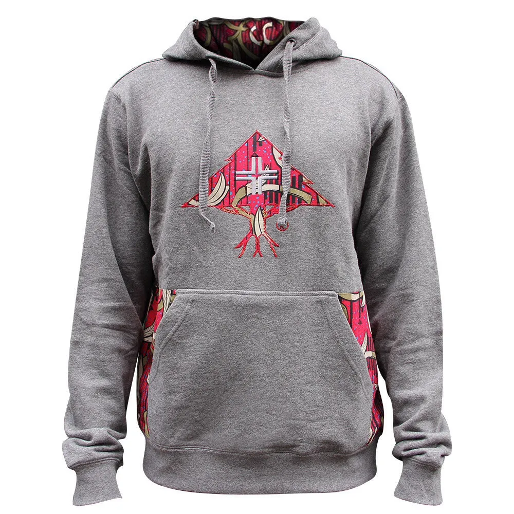 Lrg Nomad Brad Pullover Hoodie Charcoal Heather