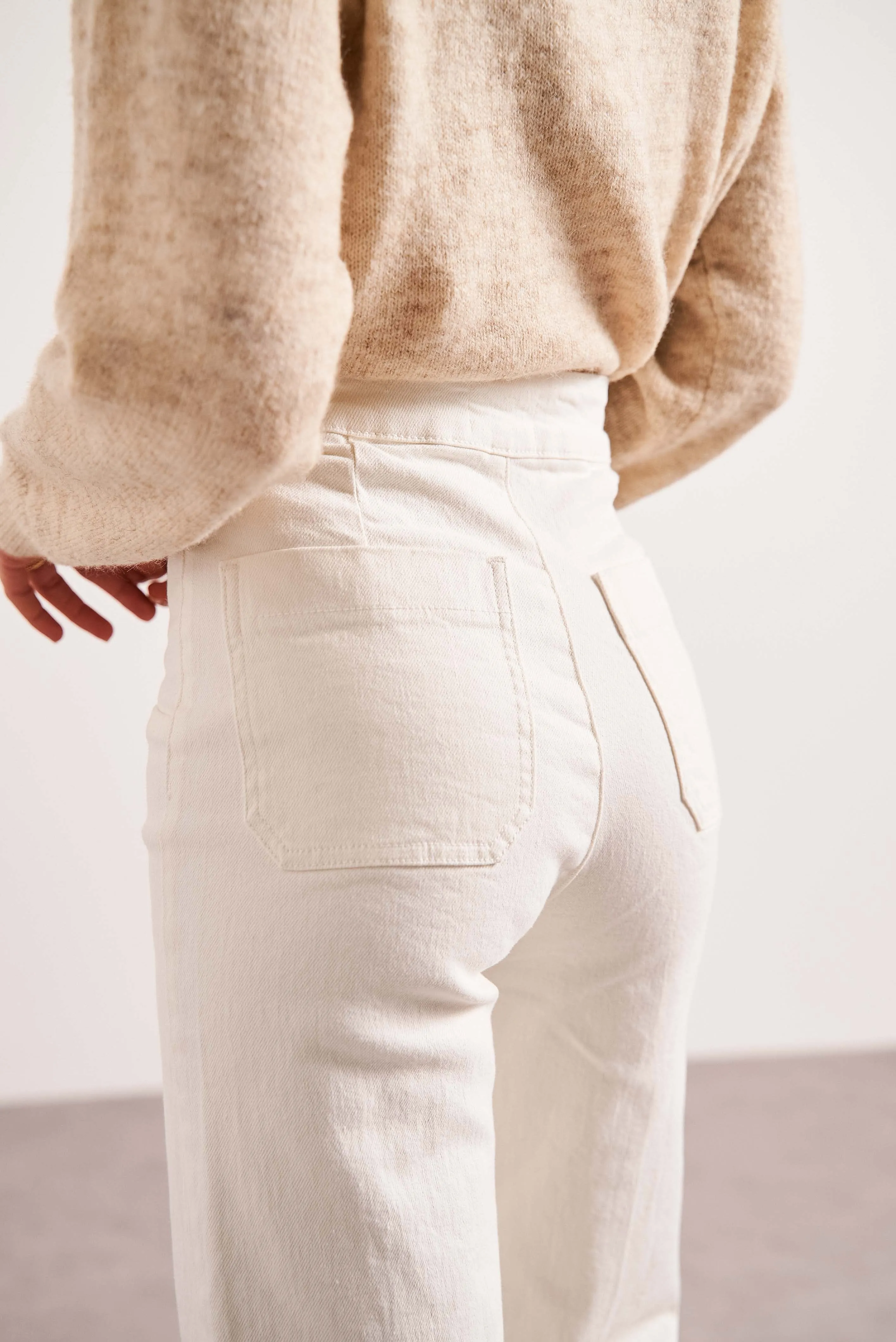 Oraije Wide-Leg Denim Jeans Victorine