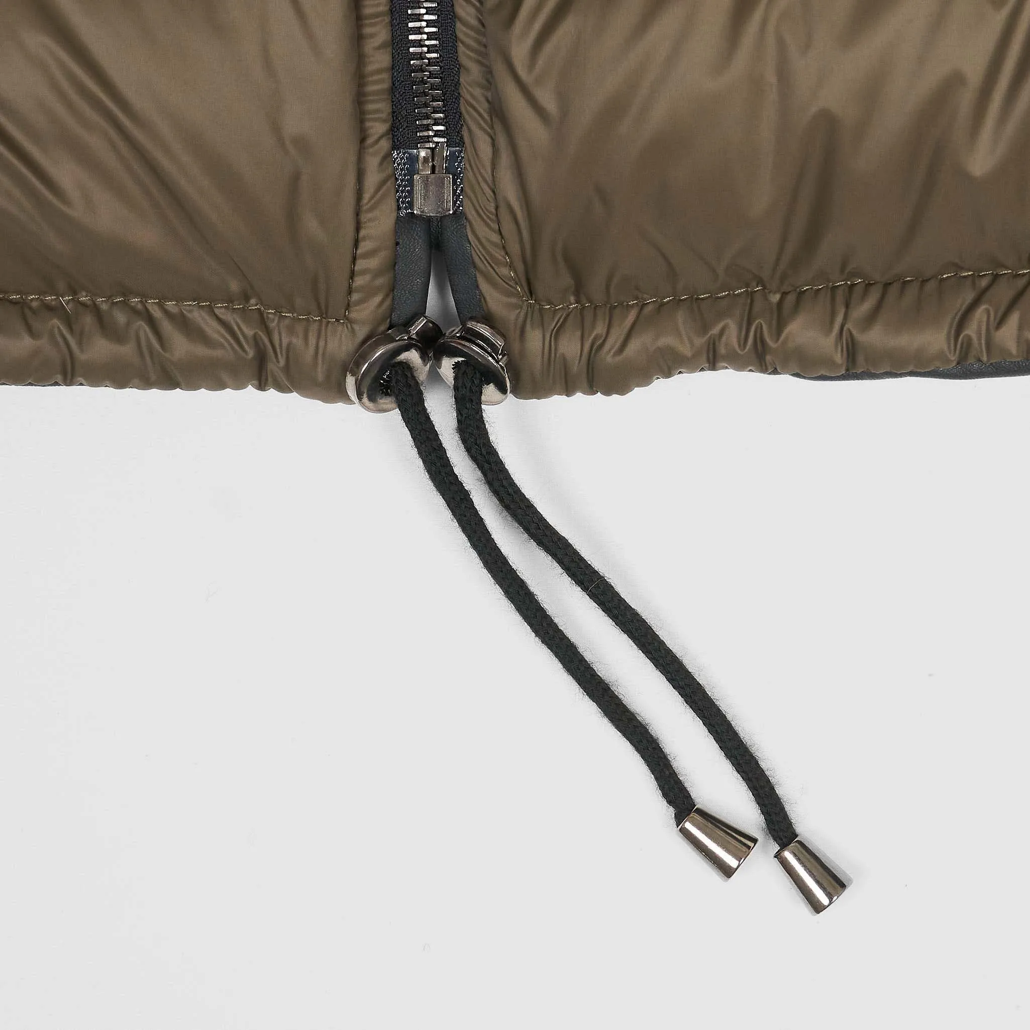 Stewart Ladies Reversible Down Hooded Leather Jacket