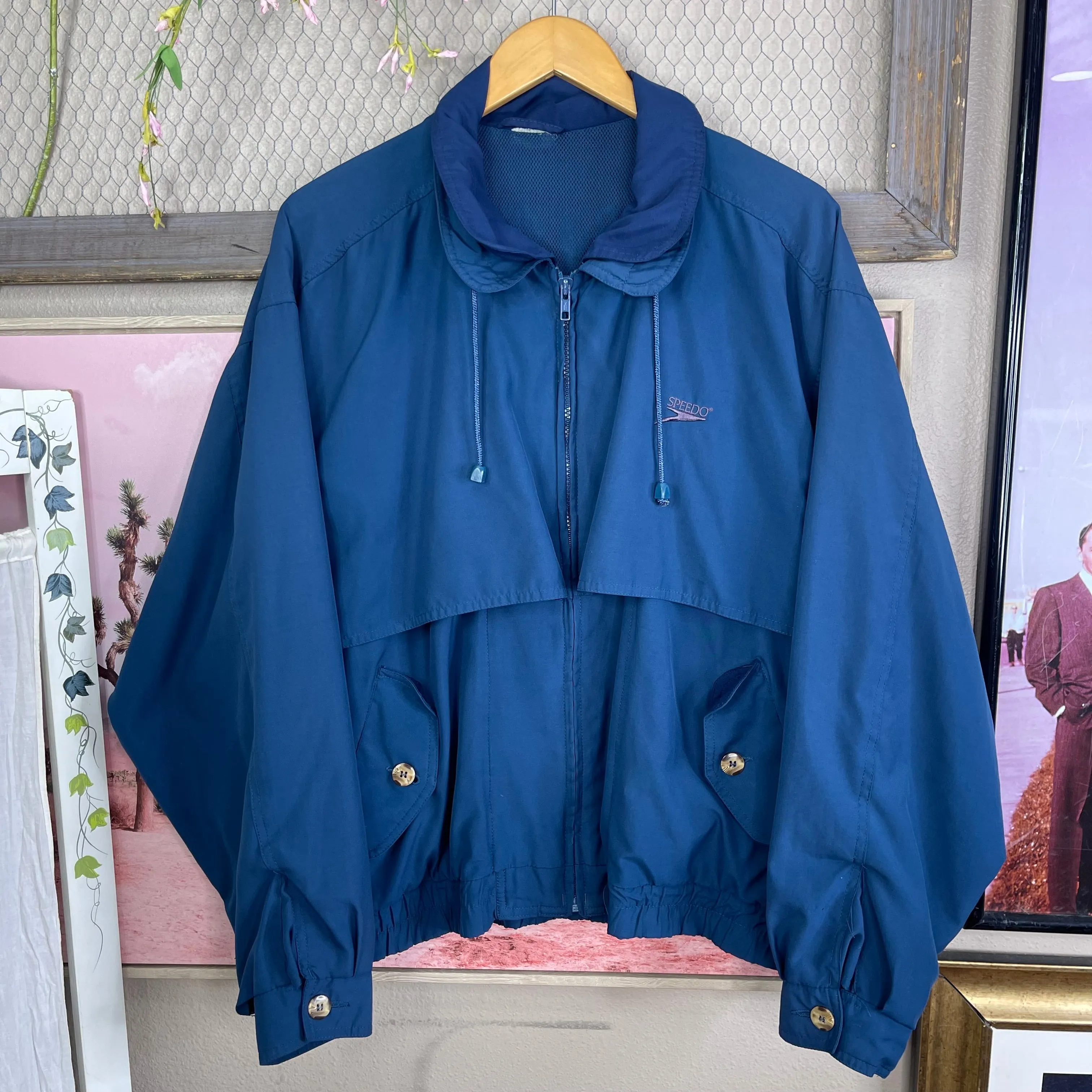 VINTAGE SPEEDO ZIP-UP JACKET