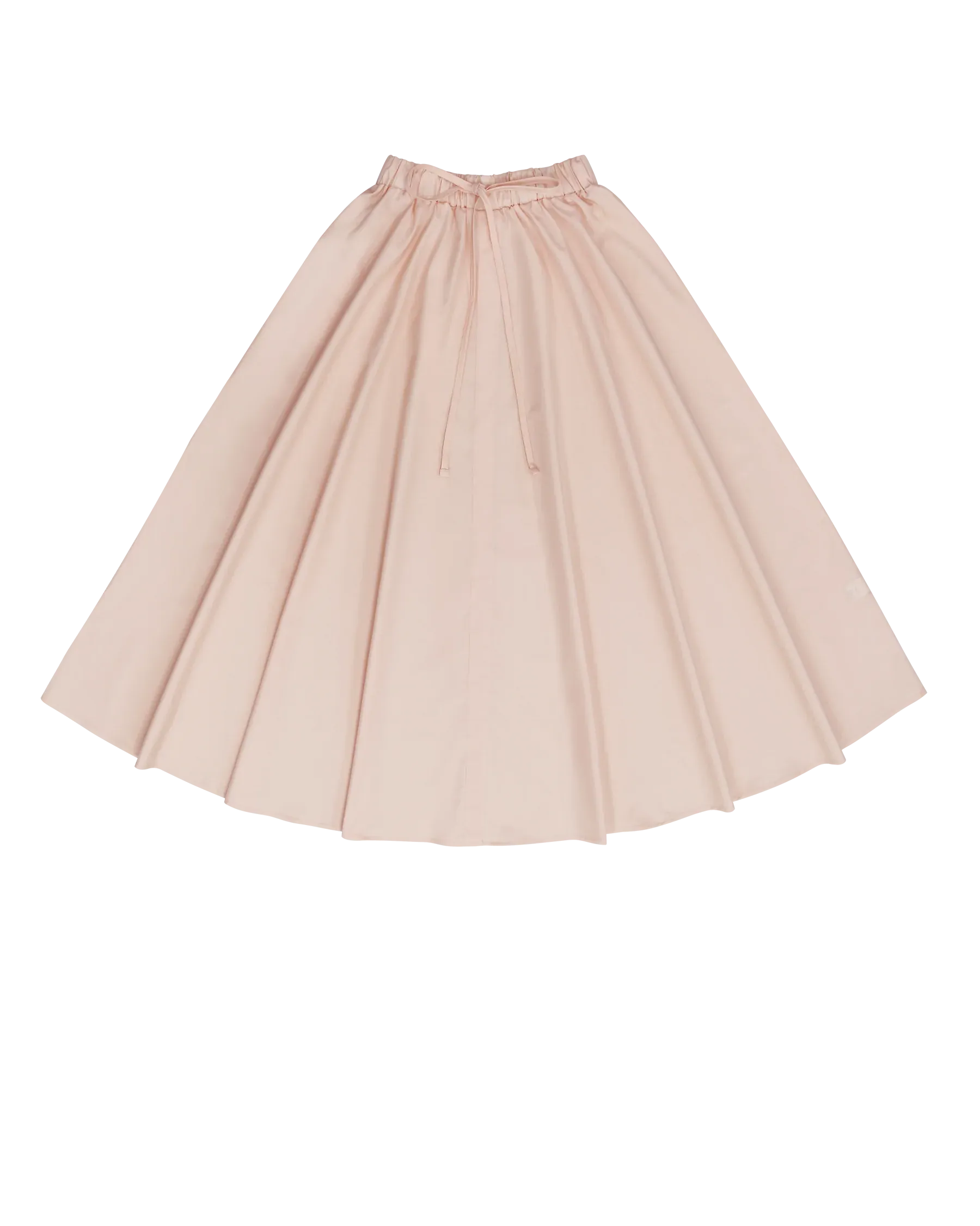 Woven Drawstring Skirt