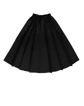 Woven Drawstring Skirt