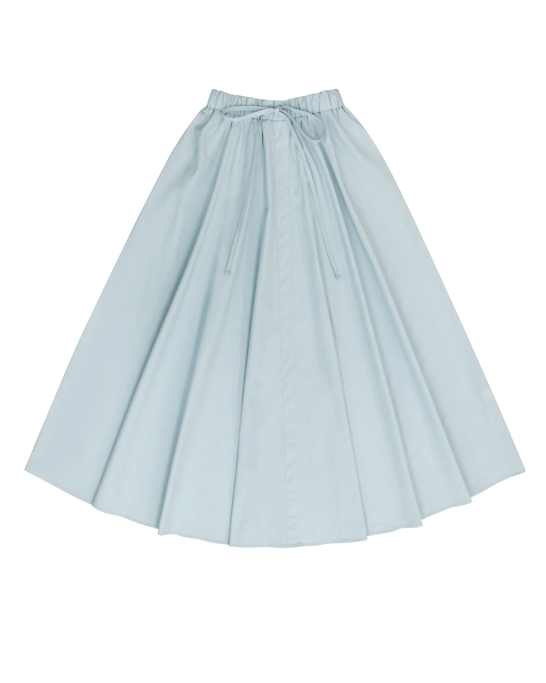 Woven Drawstring Skirt