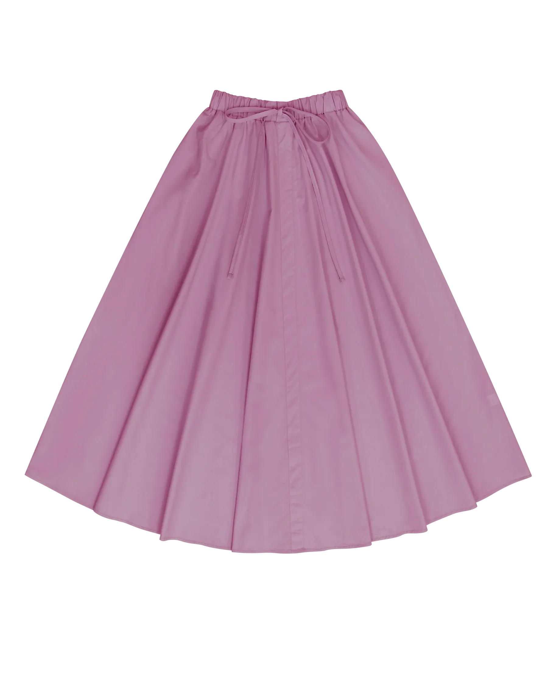 Woven Drawstring Skirt